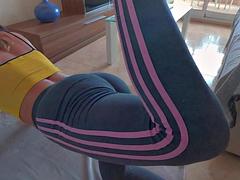 Amateur, Belle grosse femme bgf, Gros seins, Sucer une bite, Brunette brune, Éjaculation interne, Gym, Nénés