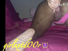Anal, Noir ébène, Masturbation, Petite femme, Adolescente, Jouets
