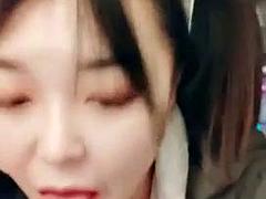 Amateur, Asiatique, Gros seins, Sucer une bite, Tir de sperme, Branlette thaïlandaise, Pov, Nénés