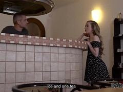 Blondine, Blasen, Geschnappt, Europäisch, Hd, Zierlich, Jungendliche (18+), Titten