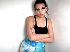 18 años, Amateur, Culo grande, Morena, Masturbación, Tetas naturales, Adolescente, Tetas