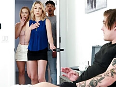 18 jaar, Grote kont, Grote lul, Stel, Hondjeshouding, Kwartet, Tiener, Tieten likken