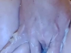 A good messy hand job with a little anal play DMVToyLover