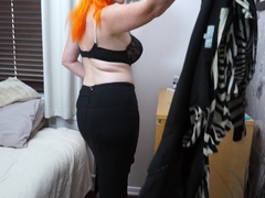 Harig, Masturbatie, Rijpe lesbienne, Panty, Alleen, Speelgoed