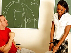 デカ尻, デカチン, バック, 黒人, 自然山雀, 女子高生, 教師, ティーン