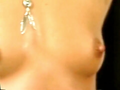 デカパイ, ブロンド, フェラチオ, カワイイ, 毛深い, 天然, 乳首, ヴィンテージ