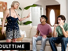 Dee Williams's threesome scene by Adult Time