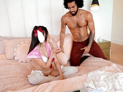 Dormitorio, Consolador, Atragantadas, Interracial, Tetas naturales, Realidad, Tatuaje, Juguetes