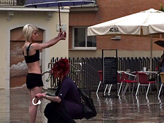 18 jahre, Blondine, Fesselspiele, Milf, Herrin, Im freien, Öffentlich, Jungendliche (18+)