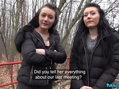 Kont, Tsjechisch, Lul, Europees, Natuurlijke tieten, Buiten, Kort haar, String