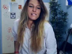Blonde, Softcore, Solo, Webcam