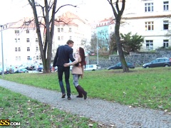 Hard core sucking and fucking on the first date