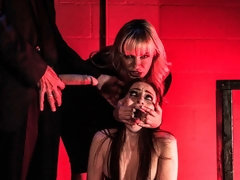 Kont, Biseksueel, Blond, Pijpbeurt, Handbeurt, Geschoren, Tiener, Tieten likken