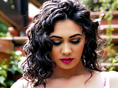 デカパイ, 茶髪の, Hd, インド人, 公共, 一人