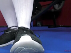 Culo, Acercamiento, Rostro sentado, Hembra, Fetiche, Gimnasio, Amante, Esclavo