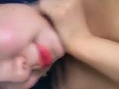 korean camgirl in pantyhose masturbates live