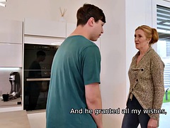 Blond, Bedriegen, Europees, Rijpe lesbienne, Geschoren