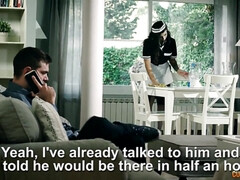 デカ尻, デカチン, デカパイ, 茶髪の, イく瞬間, ラティーナ, メイド, タトゥー