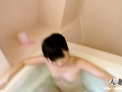 Asiatisch, Braunhaarige, Dildo, Behaart, Handjob, Hd, Japanische massage, Pov