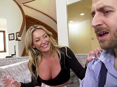 Gros seins, Noire, En gros plan de très près, Cocu, Double pénétration, Interracial, Mère que j'aimerais baiser, Pute