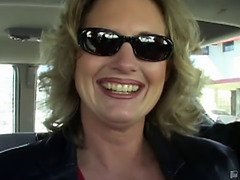 Busty Blonde Mom Threesome