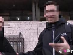 ぽっちゃり, デカチン, フェラチオ, イく瞬間, ダブル開発