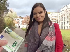 Gros seins, Sucer une bite, Tir de sperme, Allemand, Hard, Chevaucher, Adolescente, Nénés