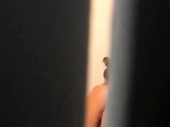 Amateur, Morena, Ducha, Voyeur