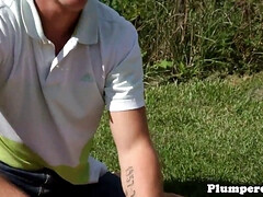 Gorda, Mamada, Gordita, Corridas, Hd, Enorme, Al aire libre, Hijo