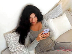 Amateur, Sucer une bite, Brunette brune, Éjaculation interne, Famille, Mature, Maman, Pov