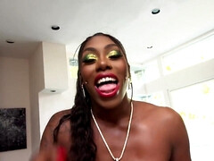 Leie, Arsch, Grosser arsch, Schwarz, Vollbusig, Hardcore, Natürlichen titten, Titten