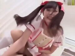 Asiatique, Nana, Hard, Japonaise, Adolescente, Nénés