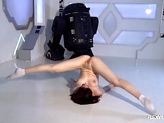 Bruinharig, Fetisj, Sportzaal, Hd, Naakt, Naakt, Alleen, Tieten likken