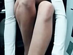 Leie, Tussi, Fingern, Flashen, Deutsch, Masturbation, Solo, Titten