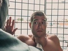 ブロンド, フェラチオ, 毛深い, 手コキする, キス, 淫乱熟女, 自然山雀, 靴