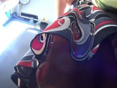 Amateur, Fetiche, Al aire libre, Público, Bajo la falda