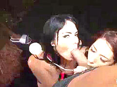 フェラチオ, 大学生, グループ, オージー, アウトドア, ティーン