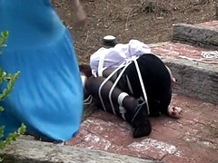 Садо мазо, Бондаж, Брюнетки, Женское доминирование, Фетиш, Натуральные, Колготки, Чулки