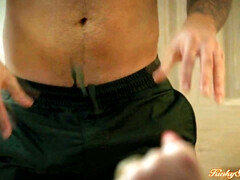 Big tits blonde stepmom seducing stepson