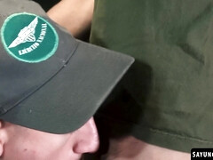 Soldiers suck and fuck themselves like how Officer Jordi Leonard wanted