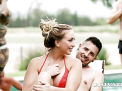 Grosser arsch, Blondine, Blasen, Doppelpenetration, Gruppe, Hardcore, Milf, Orgie