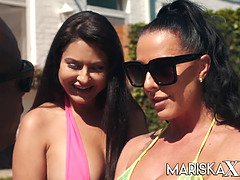 Mariska and Texas Patti pay the rent with sex