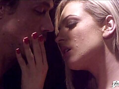 Sensual Dahlia Sky at deep throat trailer