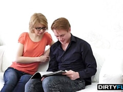 イく瞬間, 眼鏡, ハードコア, Hd, キス, オマンコ, ティーン, オッパイの