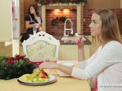 In den arsch, Blasen, Braunhaarige, Spermaladung, Fetisch, Hardcore, Lingerie, Titten