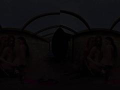 3d, フェラチオ, グループ, 現実, スポーツ, ティーン, 三人