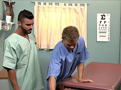 gay fuck her patient doctor at work