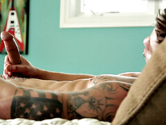 Геи, Ласковые ручки, Дрочит, Мастурбация, Пирсинг, Соло, Тату