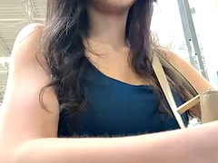 Amateur, Brunette brune, Béant, Masturbation, Culottes ou slips, Solo, Nénés, Jouets