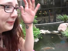 Amateur, Robe, Lunettes, Poilue, Masturbation, Piercing, Chatte, Nénés